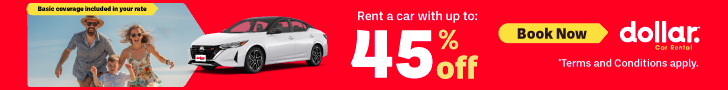 Dollar Car Rental - Summer Sale